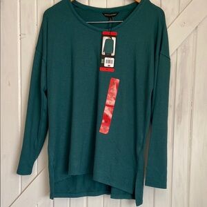 Banana Republic Women’s Large Teal Green Long Sleeve NWT Soft